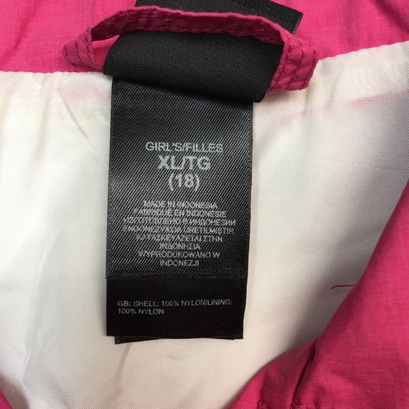 The North Face Hyvent Pink Trench Coat. Girl size XL(18), Fit for Ladies’ Sz S - Picture 7 of 13